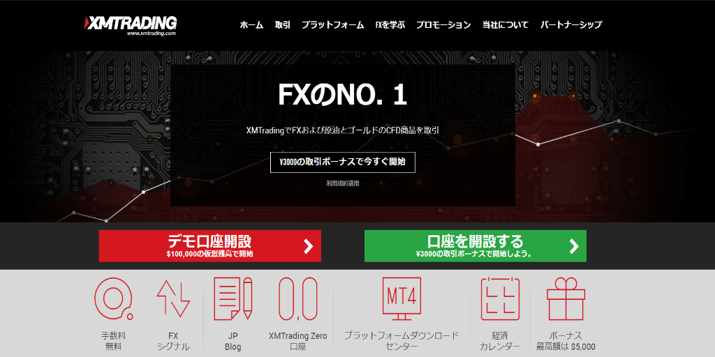 XM ゼロ口座