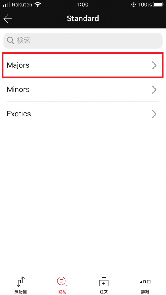 Majors