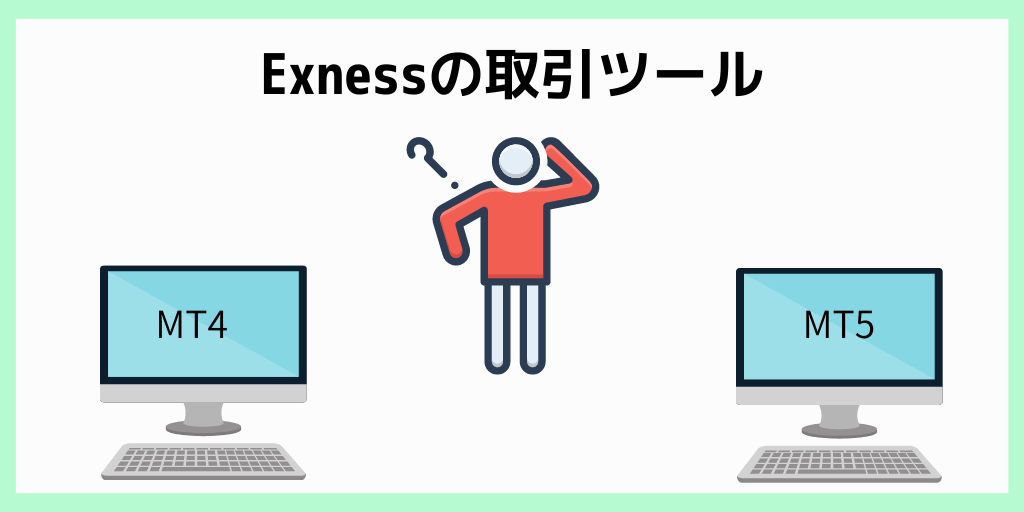 Exnessの取引ツール